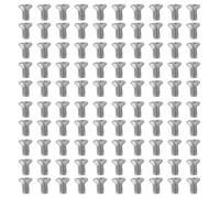 M3 X 6mm Testa Piatta a Testa Svasata Bulloni Viti per Macchina 100pcs H9H1)