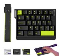 M30 HE Wired Magnetic-Switch Gaming Keyboard, 30% Compact Layout, 0.1ms Ultra-Low-Latency, 8 kHz Polling, RGB Backlit, E-Sports Gaming Accessories, for Playing Games, Offiice (Green)