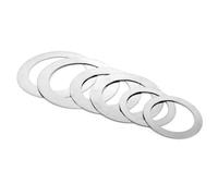M30 M32 M40 M50 Spessore in acciaio inossidabile, spessore 0,5 mm Distanziale for cuscinetto deII'asse, 50 45 52 55 mm Rondelle ultra sottili 5 pezzi(40x52x0.5)