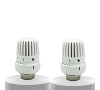 M30x1.5 Termostato Radiatore Testa Regolabile Distributore Acqua TemperPackage (2PCS)
