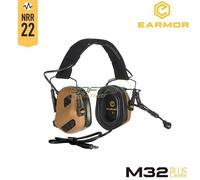 M32 PLUS Cuffie Noise-cancelling COYOTE BROWN Earmor (M32-PLUS-CB)