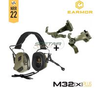 M32X PLUS Cuffie Noise-cancelling FOLIAGE GREEN Earmor (M32-X-PLUS-FG)