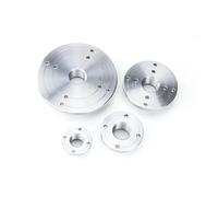 M33 * 3,5/1 pollice x 8TPI Flangia del mandrino for piastra frontale in acciaio for tornio for legno con diametro 2 "3" 4 "6" pollici Piastra frontale (Color : 75mm 1inchx8TPI)