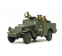 TAMIYA 35363-1:35 US M3A1 Scout car/carrello, modellismo, kit di costruzione in