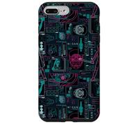M3GAN Data Chaos Pattern All-Over Print Custodia per iPhone 7 Plus/8 Plus