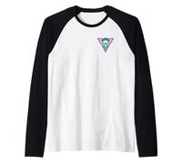 M3GAN Error Neon Endoskeleton Front & Back Maglia con Maniche Raglan