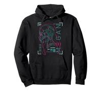 M3GAN Neon X-Ray Profile Felpa con Cappuccio