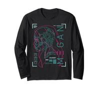 M3GAN Neon X-Ray Profile Maglia a Manica