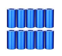 M3x10 Aluminum Standoffs 10Pcs | Round Spacer Stud Fastener Rods for FPV Drones/Quadcopter/UAV | Long - lasting CNC Anodized Mazarine Finish