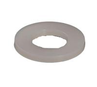 M3x6mmx0.5mm Nylon bianco piatto sottile 500 pezzi/borsa