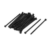 M3x70mm 12.9 Alloy Steel Hex Bolt Socket Head Cap Machine Screws Black 25pz