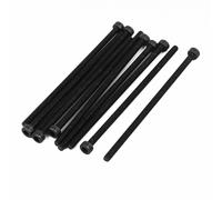 M3x70mm filettatura completamente esagono interno cappuccio zigrinato vite 10x