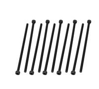 M3x75mm Molla filettata esagono interno cappuccio zigrinato a vite 10pz