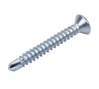 M4.2 - Viti autofilettanti, viti a testa piatta in metallo, set di viti di coda di perforazione, bulloni per fissaggio di lamiera(M4.2 x 32(50 pezzi)