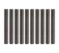 M4 Assicco filettata in acciaio inossibile ad alta durezza Assistenti a barre filettate resistenti per le attrezzatura ingegneristica Macchine mediche 10 pacchetti (Segrehy3nja-12)