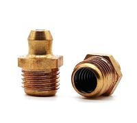 M4 - M16 Raccordo per ingrassatore in ottone Lubrificazione meccanica Ugello per burro in rame puro Ugello curvo