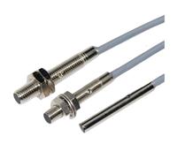 M4 M5 M6 Inductive Proximity Switch Sensor 3 Wire DC10-30V 100mA Detecting Distance 1mm NPN/PNP(M6 NPN NO BX)