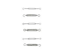 M4 M5 M6 M8 M10 Acciaio inossidabile Regolabile Catena Rigging Ganci e Occhiello Tenditore Dispositivo di tensione del cavo metallico Linea Oc Oo Cc Tipo 4.9(M4,OC Type)