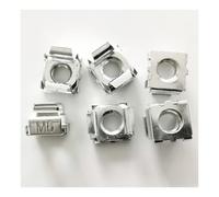 M4 M5 M6 M8 M10 Clip placcata in zinco bianco for gabinetto Zn placcatura dado a gabbia galleggiante Cagenut (Size : M10-10 pcs)