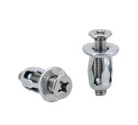 M4 M5 M6 M8 Molly Jack Nut Vite esagonale Phillips Rivet Dado Set Metallo Forma Petalo Targa Fissaggio Pancel Morsetto Rivnut Rivetti Inserti(Phillips Flat(Silver,M8x21(5Pcs))