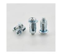 M4 M5 M6 M8 Molly Jack Nut Vite esagonale Phillips Rivet Dado Set Metallo Forma Petalo Targa Fissaggio Pancel Morsetto Rivnut Rivetti Inserti(Cross Head (Silver),M4x20(5Pcs))