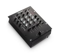 M4 Mixer Scratch 3 Canali a Rack per DJ con EQ a 3 Bande Ingresso Microfonico