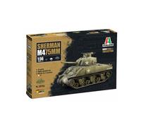 M4 Sherman 75 m Tank 1:56 Plastic Model Kit ITALERI