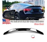 M4 Stile Ala di Coda Posteriore Per Il 2008-2016 Audi A5 B8 B8.5 2Dr Coupe Gloss Nero Baule Posteriore Boot Lip Spoiler Ala Kit Corpo Automotive