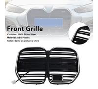 M4-Style Front Bumper Grille Grill Per BMW 4 Series G22 G23 G82 2020-25 W/ ACC#