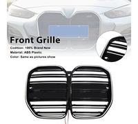 M4-Style Front Bumper Grille Grill Per BMW 4 Series G22 G23 G82 2020-25 W/O ACC`