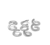 M4 Titanio Split Blocco Rondella 7.5mm Diametro Esterno Ti gr5 6Al-4V Confezioni