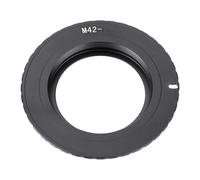 M42-EOS/EF Aluminium-Adapterring fÃ¼r M42-Objektive an Canon EOS-Kameras, Schwarz