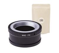 M42 FX - Anello adattatore per obiettivo M42 verso corpo macchina Fuji FX - 100% in metallo - Messa a fuoco infinito conservata - Adaptout marca francese