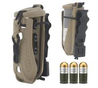 M433 Prop Modello Custodia Combat Outdoor Tasca Tattica Gilet Militare | MOLLE Multi-Funz Supporto, Sgancio Rapido, Adatto Sys M, Guscio Rigido 40mm M433 Mod Mil Trn & Caccia Acc
