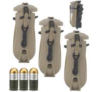 M433 Prop Modello Custodia Combat Outdoor Tasca Tattica Gilet Militare | MOLLE Multi-Funz Supporto, Sgancio Rapido, Adatto Sys M, Guscio Rigido 40mm M433 Mod Mil Trn & Caccia Acc