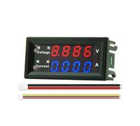 M4430 DC 100V 10A Voltmetro Digitale Elettronico Amperometro 0,28'' 4 bit Display LDE Rosso Blu Regolatore di Tensione Volt AMP Meter Tester