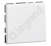 M45 PULSANTE BIANCO 2M 1X 1Z MORSETTI A MOLLA 6A 250V 278040L