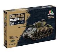 Italeri M4A3E8 Sherman Fury 1:56 25772 modellismo