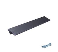 M4TEC set da 10 maniglie a barra per ante armadio, per mobili cucina, cassetti, mobili camera da letto, finitura Antracite Spazzolato. VE8 serie. Distanza tra i fori: 32 mm