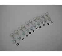 M4x12mm Lotto Kit Perni Sgancio Rapido Fast Release Pin Kit Schnellverschlüsse