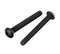 M4x35mm Esagonale Bussola Pulsante Testa Cappuccio Bulloni Viti 100pz