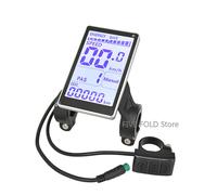 M5 Bici Elettrica Display LCD Schermo 5pin E-Bike Tachimetro Pannello di Controllo Dello Schermo Scooter Elettrico Bicicletta Ebike Accessori Black
