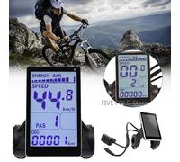 M5 Bici Elettrica Display LCD Schermo 5pin E-Bike Tachimetro Pannello di Controllo Dello Schermo Scooter Elettrico Bicicletta Ebike Accessori Black