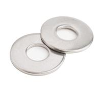 M5 Rondella piatta, 18-8 (304) rondelle in acciaio inossidabile piatte, 100PCS