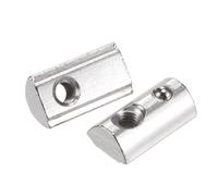 M5 T Scanalatura Dadi Carbonio Acciaio per 3030 Serie con 8mm Fessura 50pz