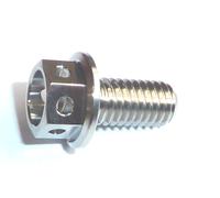 M5 X 10 Titanio Flangiato Testa Esagonale Croce Trapano Bullone Vite Gara Spec N