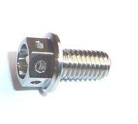 M5 X 15 Titanio Flangiato Testa Esagonale Croce Trapano Bullone Vite Gara Spec N