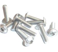 M5 X 30 Acciaio Inox A2 Bottone Flangia Cilindrica Testa Viti BMW Montaggio Torx