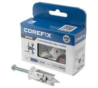 M5 X 40mm Punta No Trapano Auto Guida Cartongesso Muro Fissaggi, 4 Pack CFX121AS