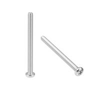 M5 x 60mm viti Testa a Croce Phillips dispositivi fissaggio 20pz